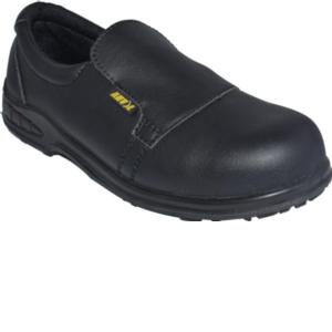 Ontario Black Slip On Safety Shoes